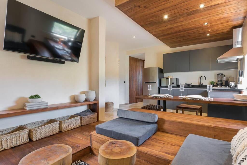 Beautiful 2 Bedroom Apartment In Tulum In Maha トゥルム エクステリア 写真
